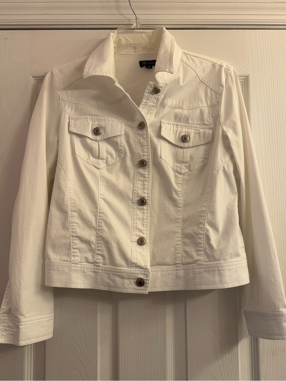 MC By Modea Lightweight White Jacket Size Small US Size 36 UK